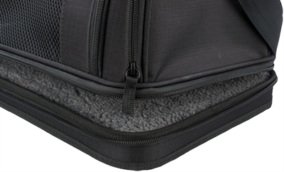 TRIXIE Vliegtuigtas Gate Zwart 45×28×25 cm – Handbagage voor huisdieren