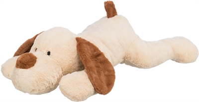 TRIXIE hondenknuffel Benny pluche beige/bruin 75×25 cm – geluidloos