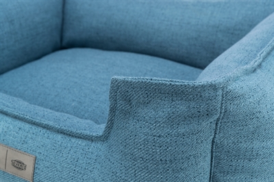 TRIXIE Hondenmand Talis Hoekig Blauw 100×70 cm – Comfortabel en stevig