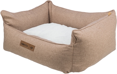 TRIXIE Hondenmand Farello Bruin/Wit 100×70 cm – Hoekig