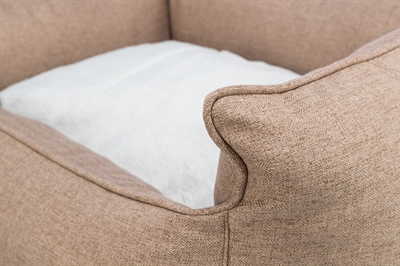 TRIXIE Hondenmand Farello Bruin/Wit 100×70 cm – Hoekig