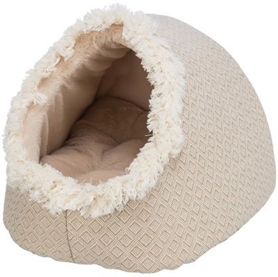 TRIXIE Kattenmand Iglo Boho Beige 35×41×26 cm – comfortabel & stijlvol