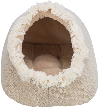 TRIXIE Kattenmand Iglo Boho Beige 35×41×26 cm – comfortabel & stijlvol