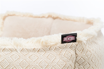 TRIXIE hondenmand Boho hoekig 50×50 cm – beige