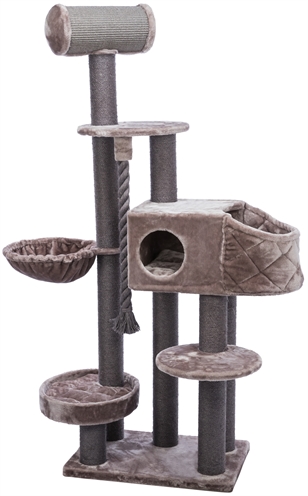 TRIXIE Krabpaal XXL Andres Cappuccino 70×48×190 cm – Robuuste kat meubilair