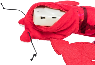 TRIXIE Kattenspeelgoed Spartel Garnaal Catnip 23 cm – Rood