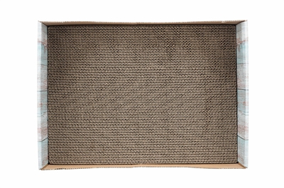 TRIXIE Krabmand Karton Catnip 45×33×12 cm – Turquoise