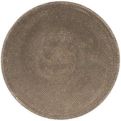 TRIXIE Krabmand Lilly Karton Catnip Lichtgrijs Ø45 cm – 45×10 cm