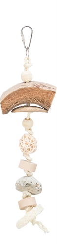 TRIXIE Natuurspeelgoed Kokosnoot 35 cm – Natuurlijke materialen