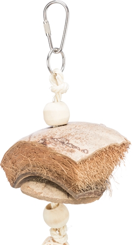 TRIXIE Natuurspeelgoed Kokosnoot 35 cm – Natuurlijke materialen