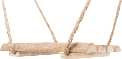 TRIXIE Schommel voor Vogels Grenenhout Naturel 19,5×27 cm – Veilig Harsvrij