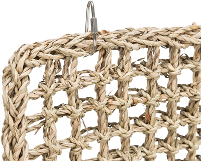 TRIXIE Klimmat Zeegras 30×30 cm – Speelgoed voor vogels, konijnen