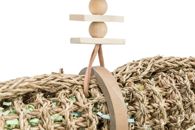 TRIXIE Vogel Speelgoed Zeegras 55 cm – Natuurlijk materiaal