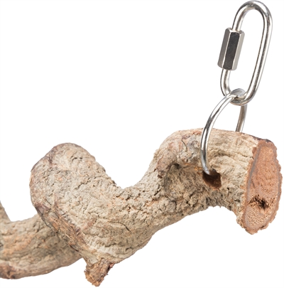 TRIXIE Zitstok Hangend Drakenhout 36×2,5 cm – Natuurhout