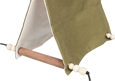 TRIXIE Vogeltent Hangend Groen 16×18×20 cm – Katoen
