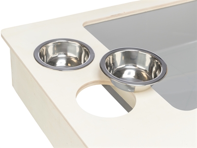 TRIXIE Voederstation Hout Natuur 70×47×41 cm – Voor Konijnen & Knaagdieren