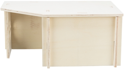 TRIXIE Schuilhuisje Konijnen/Cavia's Huis Holm 42×26×18 cm – Naturel