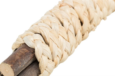TRIXIE Knaagsticks met stro | 100% natuurlijk, ondersteunt gebit - Naturel - 15x3 cm (4 st)