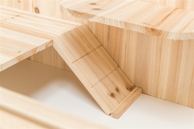 TRIXIE Knaagdierverblijf Hout 100×50×50 cm – Luxe met Etages