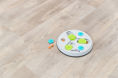 TRIXIE Slide & Fun Board Kunststof 23×23 cm – Intelligentiespel voor Knaagdieren