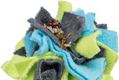 TRIXIE Snuffelbal Meerkleurig 9×9×9 cm – Speelgoed voor konijnen en knaagdieren