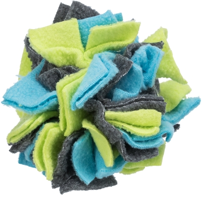TRIXIE Snuffelbal Meerkleurig 9×9×9 cm – Speelgoed voor konijnen en knaagdieren