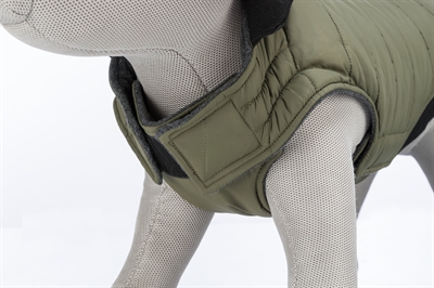 TRIXIE Hondenjas Arlay Donkergroen XXS 24 cm – Waterafstotend