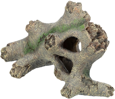 TRIXIE Boomstam Polyesterhars Bruin 21 cm – Decoratieve Schuilplaats