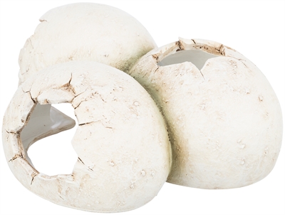 TRIXIE Reptielenschuilplaats Eieren 15×12×6 cm – Wit