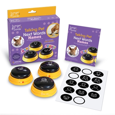 Hunger For Words Praatknoppen Set 19,5×21,5×4,8 cm – Essentials