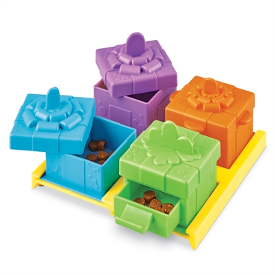 BRIGHTKINS Hondenpuzzel BRIGHTKINS SURPRISE PARTY TREAT 18,8×10,2 cm – Behandigbaarheid