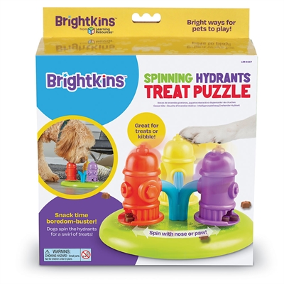 BRIGHTKINS Honden puzzel Spinning Hydrants 24,2×28,2 cm – Speelgoed