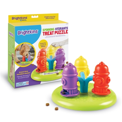 BRIGHTKINS Honden puzzel Spinning Hydrants 24,2×28,2 cm – Speelgoed