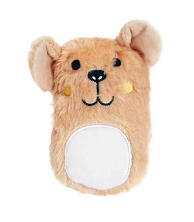 FOFOS honden speelgoed pluche puppy koala/hamster/muis 21,5×14×5,5 cm – assorti