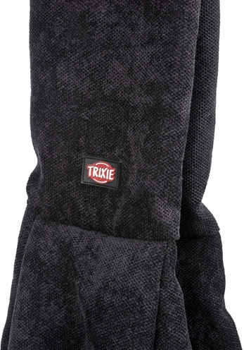 TRIXIE Buikdrager Hond Soft Zwart/Grys 60×22×20 cm – Voor Puppies