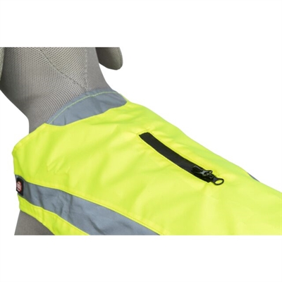 Trixie veiligheidsvest reflecterend geel 50 cm – hondenveiligheidshesje
