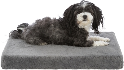 TRIXIE Orthopedisch Hondenmatras Ligmat Lonni 75×55 cm – Grijs