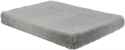 TRIXIE Orthopedisch hondenkussen Lonni Visco-elastisch schuim 5 cm - Grijs - 90x65 cm