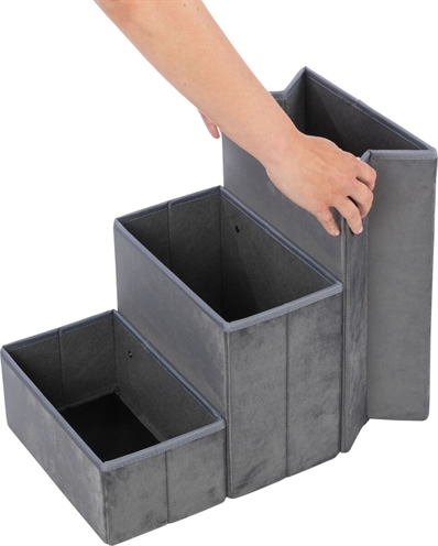 TRIXIE Hondenmand Huis Harvey 119×50×47 cm – Grijs/Wit