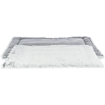 TRIXIE hondenligmat Harvey 140×90 cm – Wit / Grijs