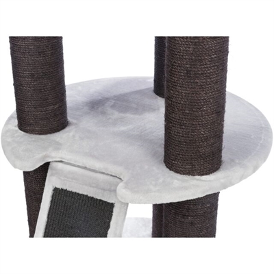 TRIXIE Krabpaal Tulio XXL Grijs 78×78×203 cm – Geschikt voor grote katten