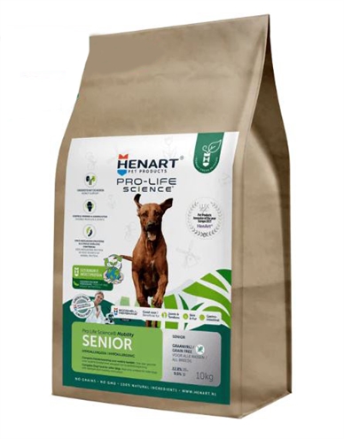 HENART Hondenvoer Mealworm Insect Senior 10 kg – Graanvrij
