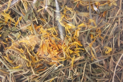 EXCELLENT Kruidenhooi Goudsbloem en Brandnetel 500g – Knaagdier voeding