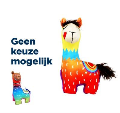 KONG Hondenspeelgoed Ballistic Vibez Lama 23×20,5×11 cm – Assorti