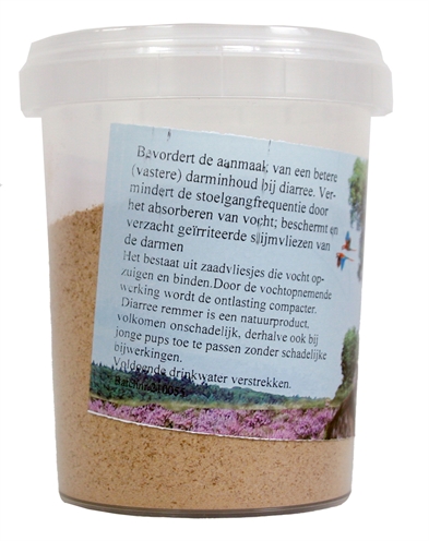 Dierendrogist Diarreeremmer Hond 200 gr – Natuurlijke Voedingssupplement