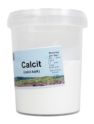 Dierendrogist Calcit Calciumcitraat 250 gr – Voedingssupplement Dieren