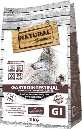 Natural Greatness hondenvoer Gastrointestinal 2 kg – graanvrij