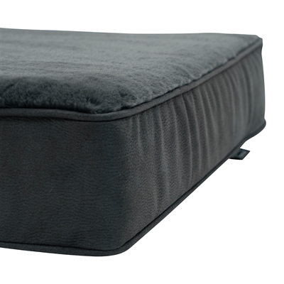 MADISON FRIENDS Orthopedisch Memory Hondenkussen | 80x55 cm Grijs