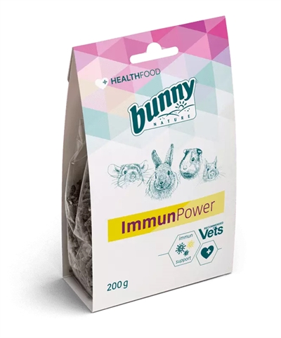 BUNNY NATURE Healthfood Immunpower 200 gr – Voedingssupplement voor knaagdieren