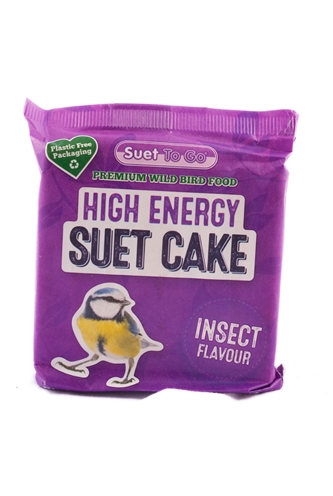 SUET TO GO Energie Blok Insect 280 gr – Vetblok voor tuinvogels